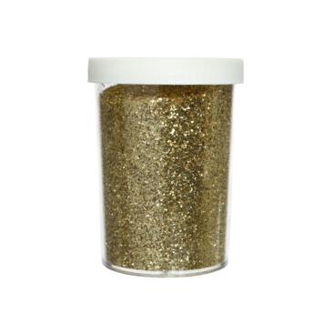 image PAILLETTE PLAST. 110GR OR CLAIR
