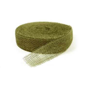 image TOILE DE JUTE 5CMX40M OLIVE