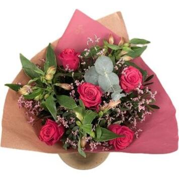 image BOUQUET CERISE 14 TIGES
