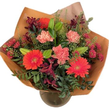 image BOUQUET VOLTAGE ORANGE 16 TIGES