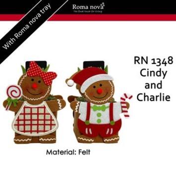 image JACINTHE X1 P DECO FEUTRINE NOEL