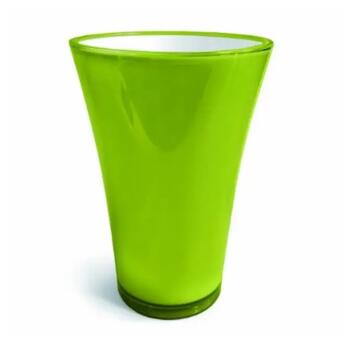 image VASE FIZZY D08.2/14 H20.5CM VERT OLIVE