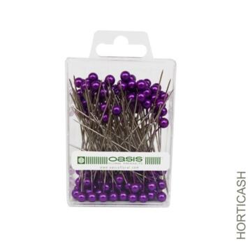 image EPINGLE 5.5CM TETE 5MM LILAS OASIS x144