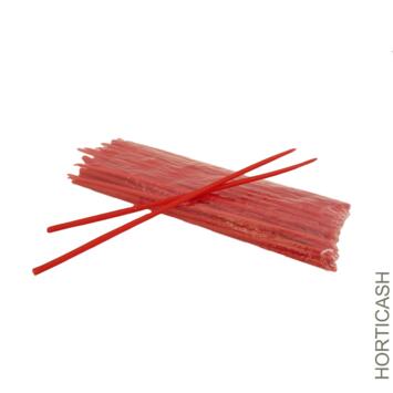image SACHET DE 50 BOUGIES PIC-MOUSSE 39CM ROUGE