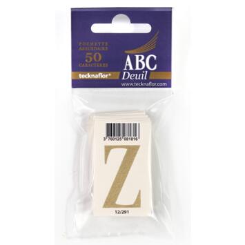 image ABC DEUIL POCHETTE "Z" x50