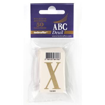 image ABC DEUIL POCHETTE "X" x50