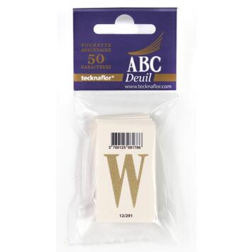 image ABC DEUIL POCHETTE "W" x50