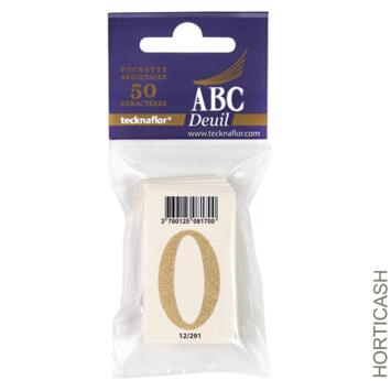 image ABC DEUIL POCHETTE "O" x50