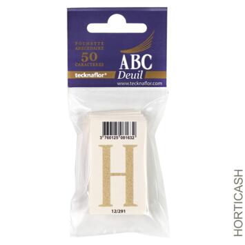 image ABC DEUIL POCHETTE "H" x50