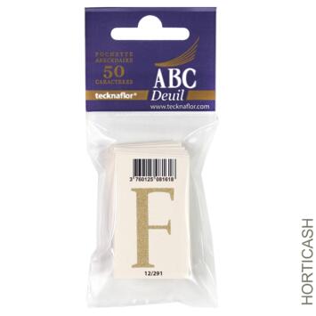 image ABC DEUIL POCHETTE "F" x50