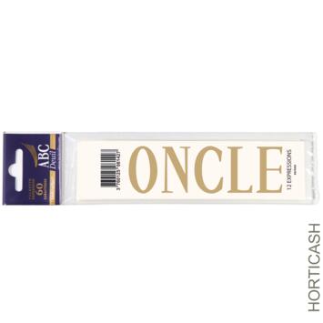 image ABC DEUIL POCHETTE "ONCLE" x10