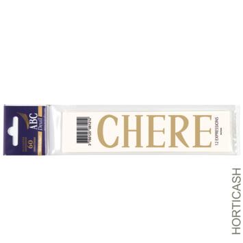 image ABC DEUIL POCHETTE "CHERE" x10