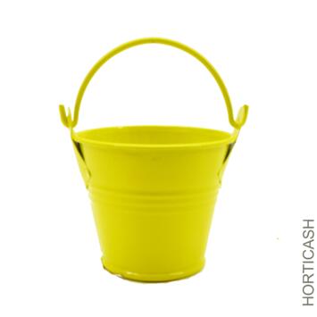 image POT ZINC D05.5 H05.5CM JAUNE