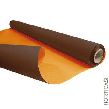 image KRAFT DUO 0.80X40M CHOCOLAT/ORANGE