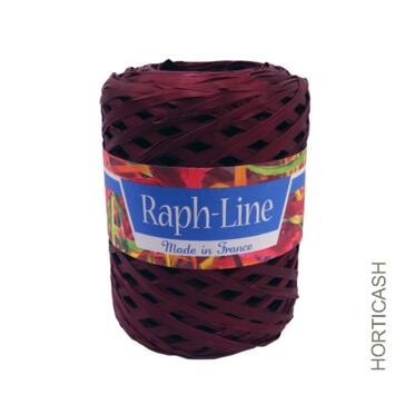 image RAPHIA SYNTHETIQUE 200M BORDEAUX