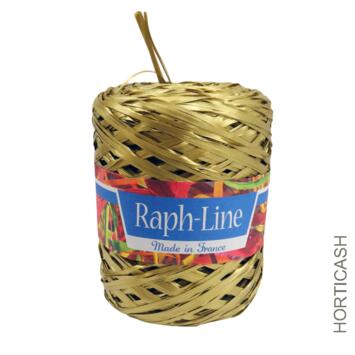 image RAPHIA SYNTHETIQUE 200M OR