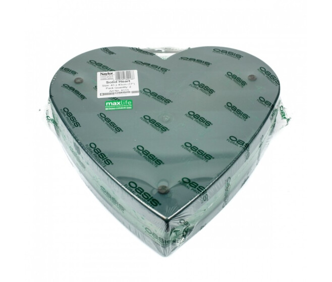 COEUR NAYLOR 43CM BASE PLASTIQUE x2