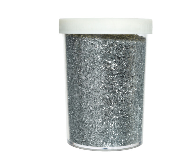 PAILLETTE PLAST. 110GR ARGENT