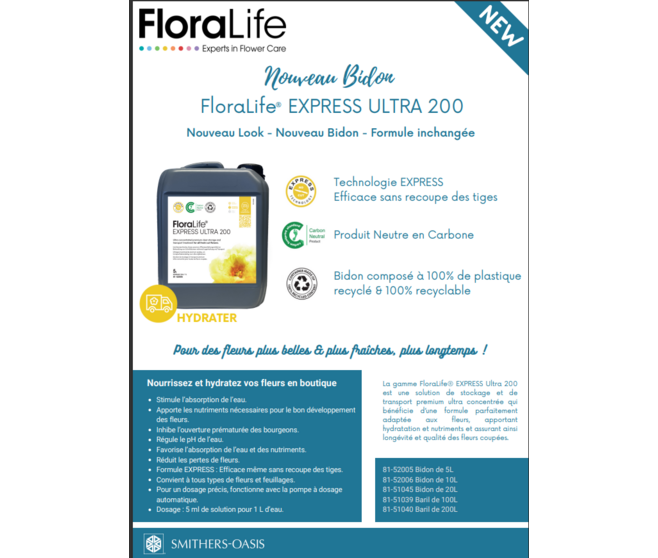 OASIS FLORALIFE EXPRESS ULTRA 200  10L