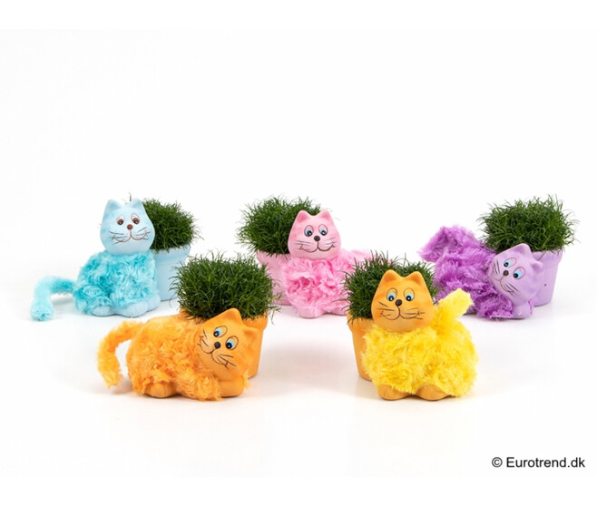 SAGINE CERAM PELUCHE CHAT