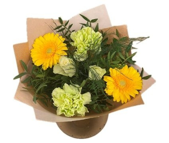BOUQUET MELANGE JAUNE
