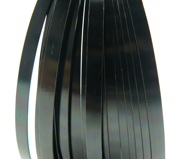 FIL ALU PLAT 10M NOIR