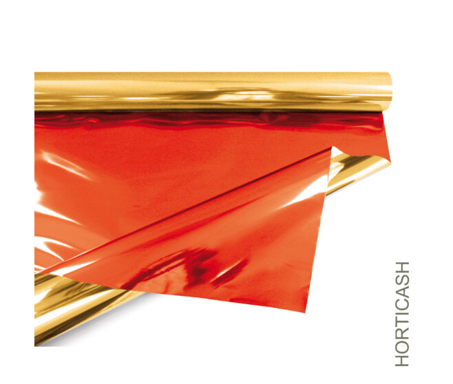 PAP METAL 0.70X50M DUO OR/ROUGE