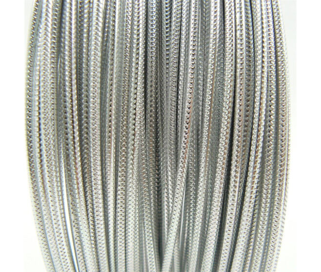 FIL ALU ROND A/RAYURES 2MM 250G ARGENT