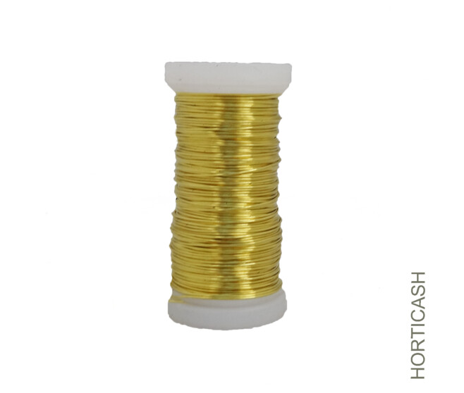 FIL DE CUIVRE 0.5MM GOLD 100G