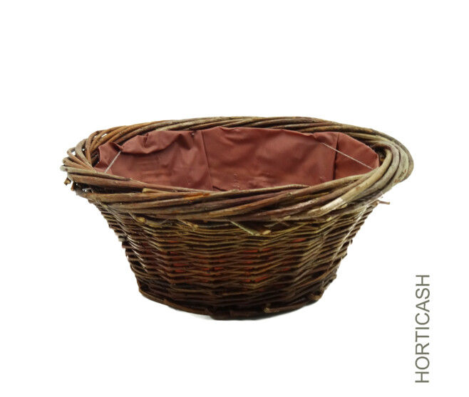 CORBEILLE D25 H12CM BRUT