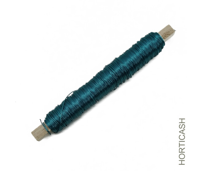 FIL DE CUIVRE 0.5MM 100G TURQUOISE