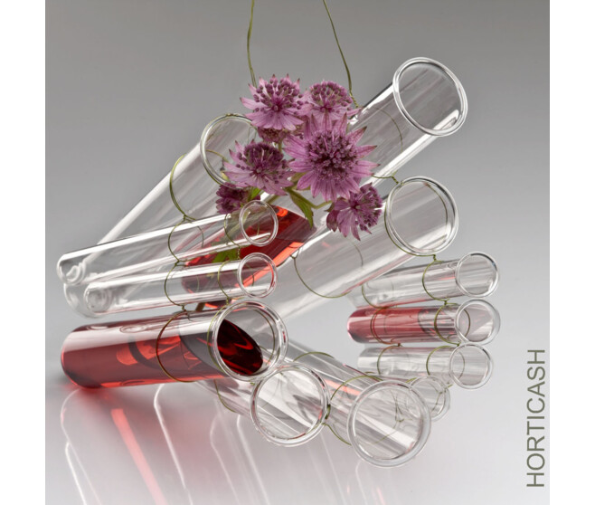 TUBE EN VERRE D1.7 H18CM
