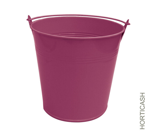 POT ZINC D07.5 H05.5CM FUSCHIA