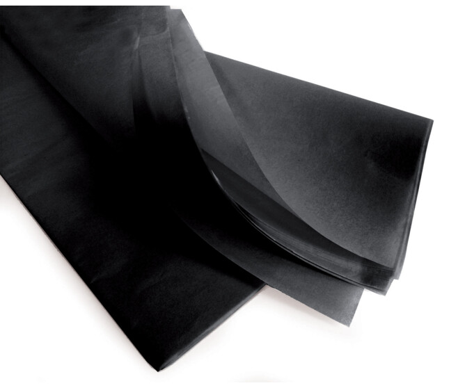 MOUSSELINE 17G 50X75CM NOIR x480