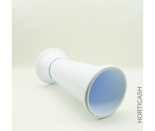 VASE IDEAL 18X45CM BLANC