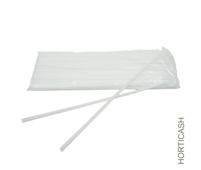 SACHET DE 50 BOUGIES PIC-MOUSSE 39CM BLANC
