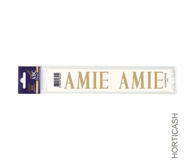 ABC DEUIL POCHETTE "AMIE" x10