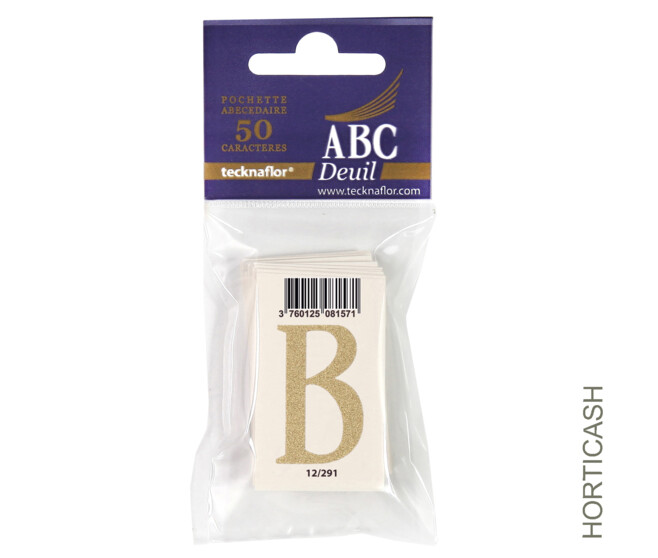 ABC DEUIL POCHETTE "B" x50