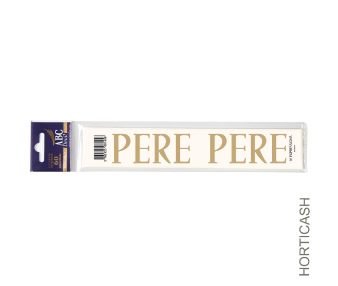 ABC DEUIL POCHETTE "PERE" x10