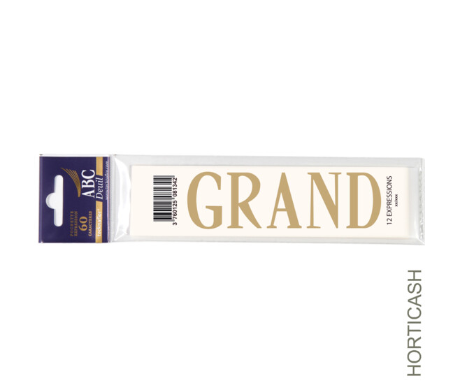 ABC DEUIL POCHETTE "GRAND" x10