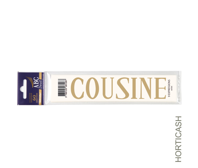 ABC DEUIL POCHETTE "COUSINE" x10