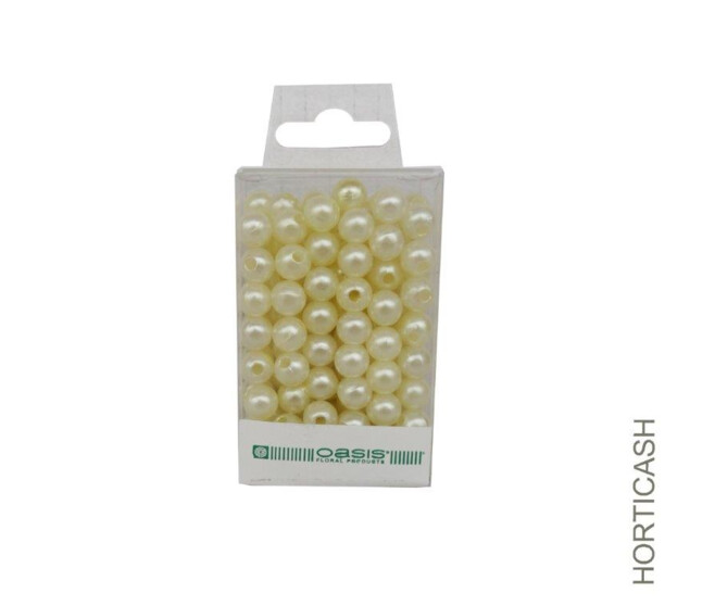 PERLE 14MM CREME x72