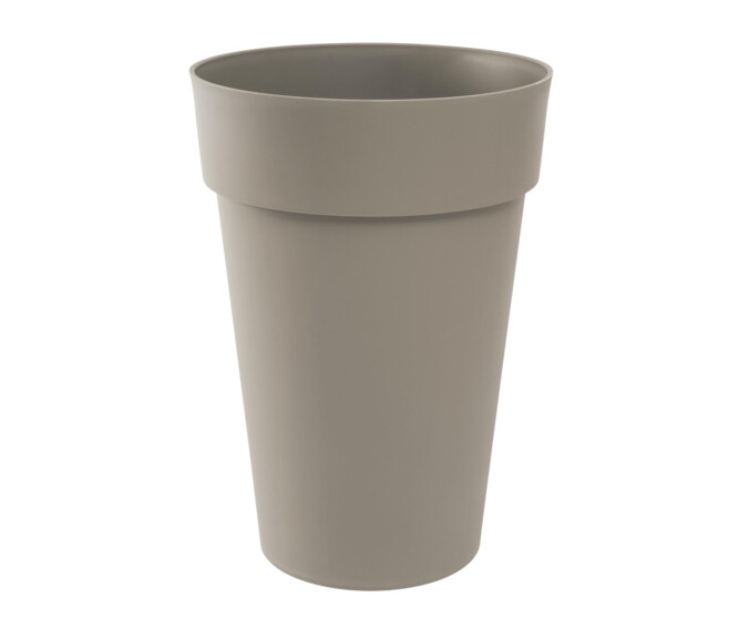 VASE HAUT TOSCANE 67L D46 H65CM TAUPE