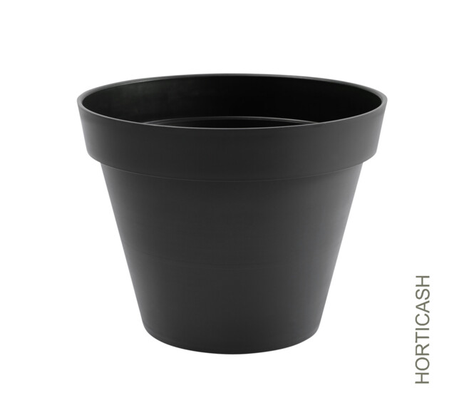 POT TOSCANE 23L D40 H32CM GRIS ANTHRACITE