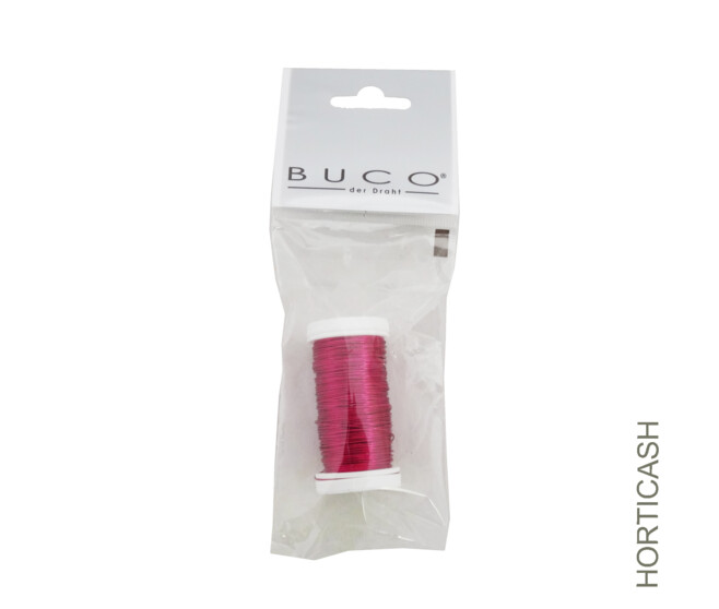 FIL DE CUIVRE 0.5MM 100G FUCHSIA