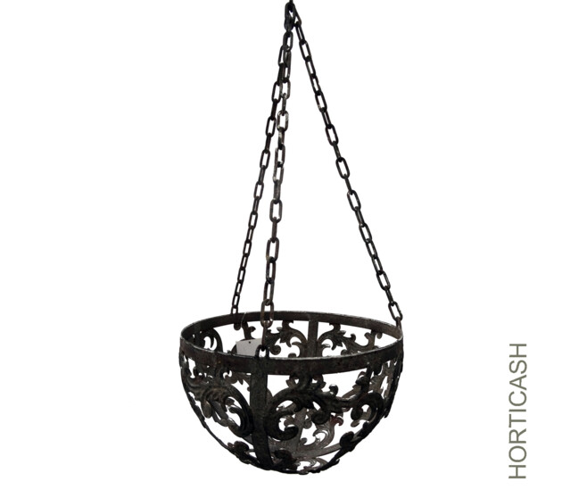 COUPE OVALE 20X13.5 H16.5CM NOIR