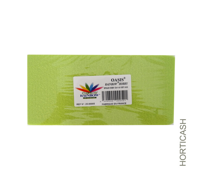 HOBBY BRIQUE 23X11X7.7CM VERT ANIS