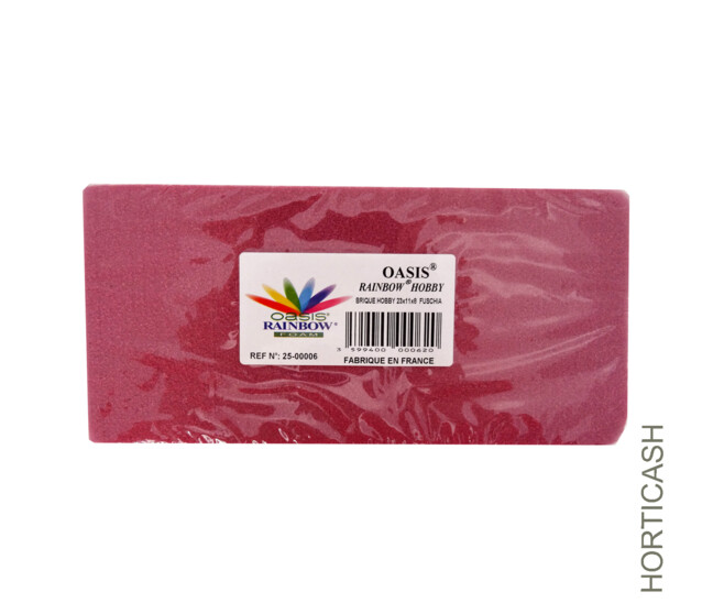 HOBBY BRIQUE 23X11X7.7CM FUSCHIA