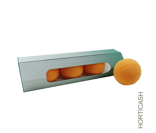 OASIS RAINBOW SPHERE D09CM MANDARINE x4
