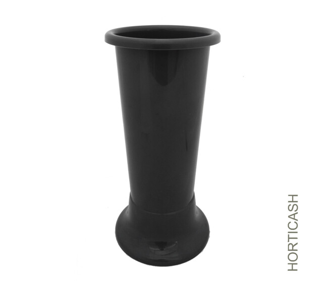 VASE IDEAL 14X35CM GRIS